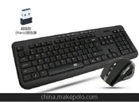 ET A-04 多媒體2.4G無線鍵鼠套裝 超薄設(shè)計(jì)的智能辦公伴侶